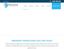 Tablet Screenshot of diamondnet.com.au